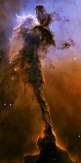 heic0506b-stellar spire in the Eagle Nebulae