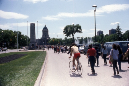 Winnipeg, Manitoba, le parlement, 1983