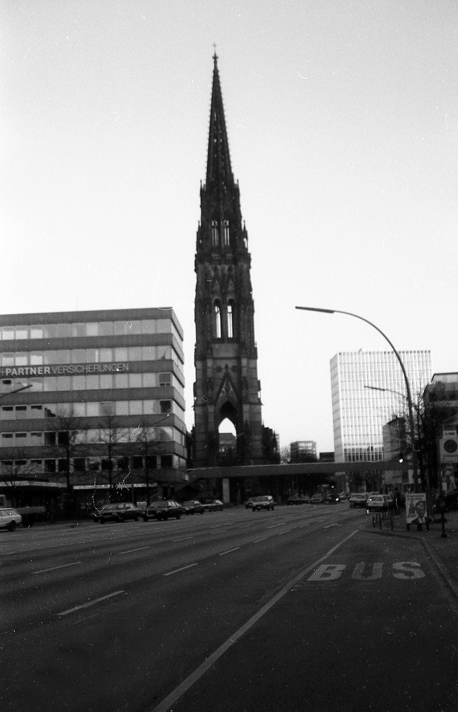 Église, Church, Hambourg / Hamburg, Allemagne / Germany, 1986-11
